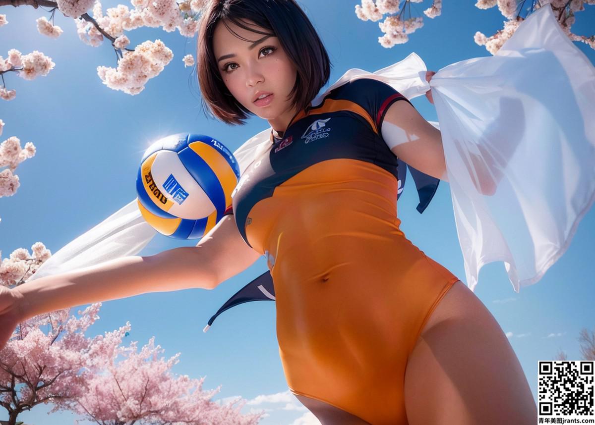 AIModelTaiwan Vol.002 Uniforme de volley-ball