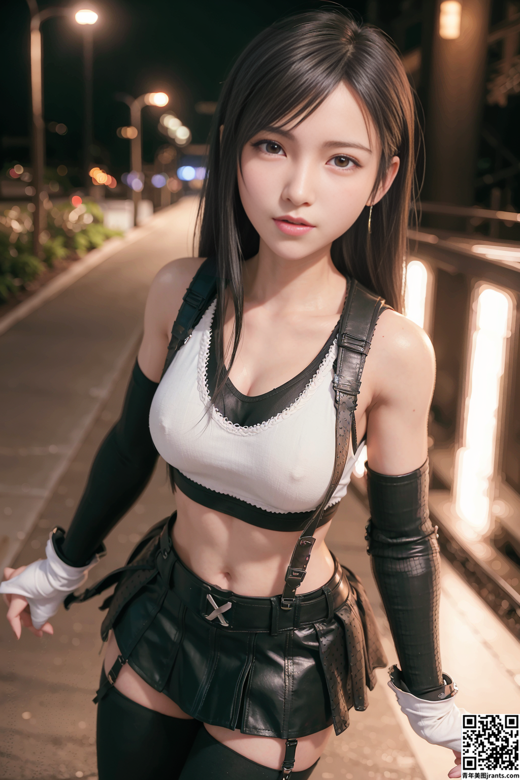 AI Art-Tifa en la vida real