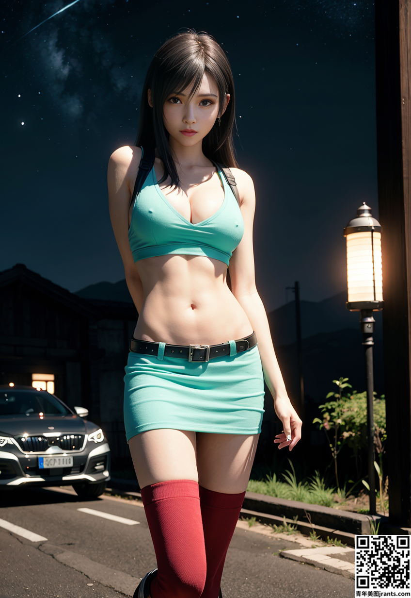 AI Art-Tifa en la vida real