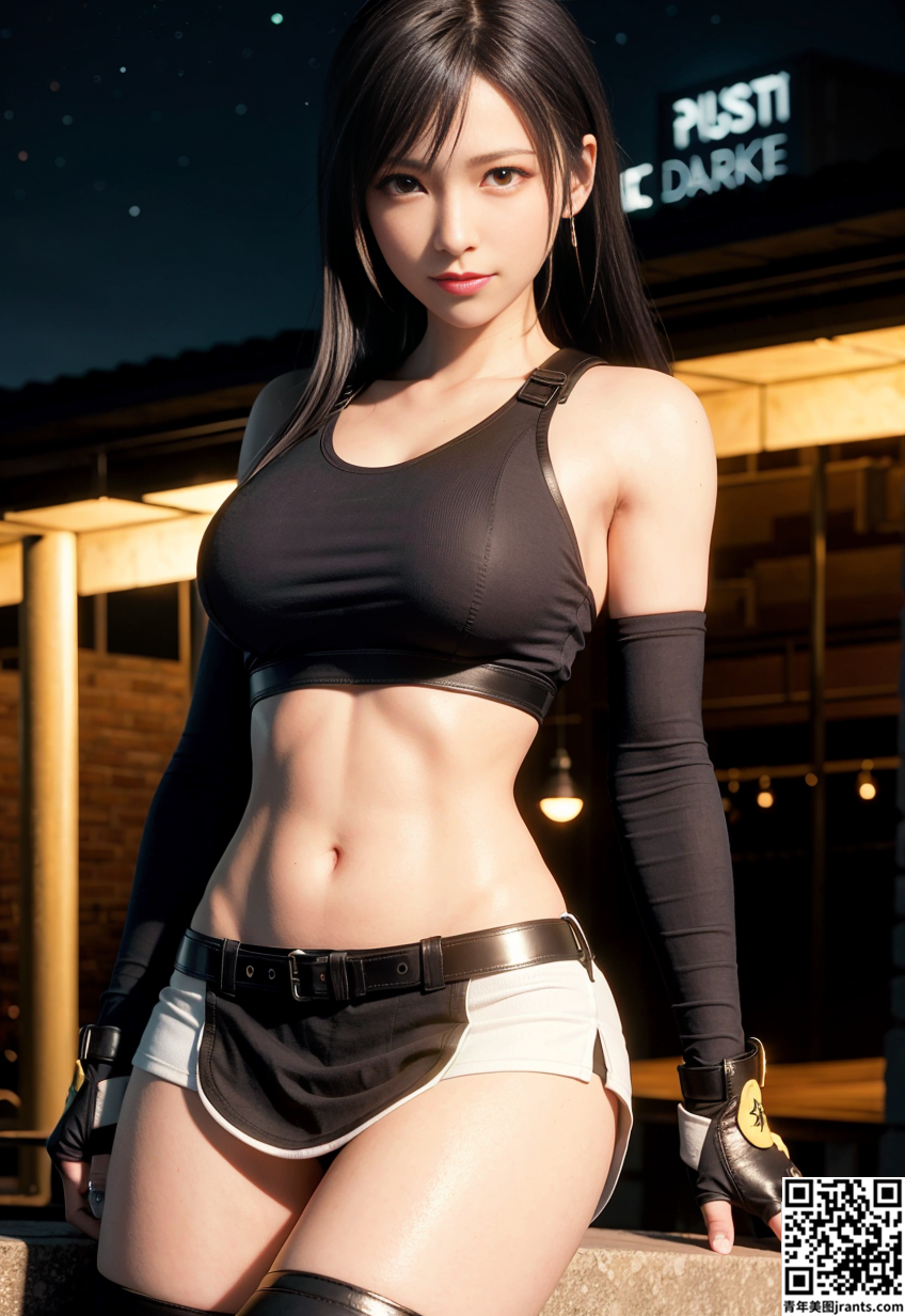 AI Art-Tifa en la vida real