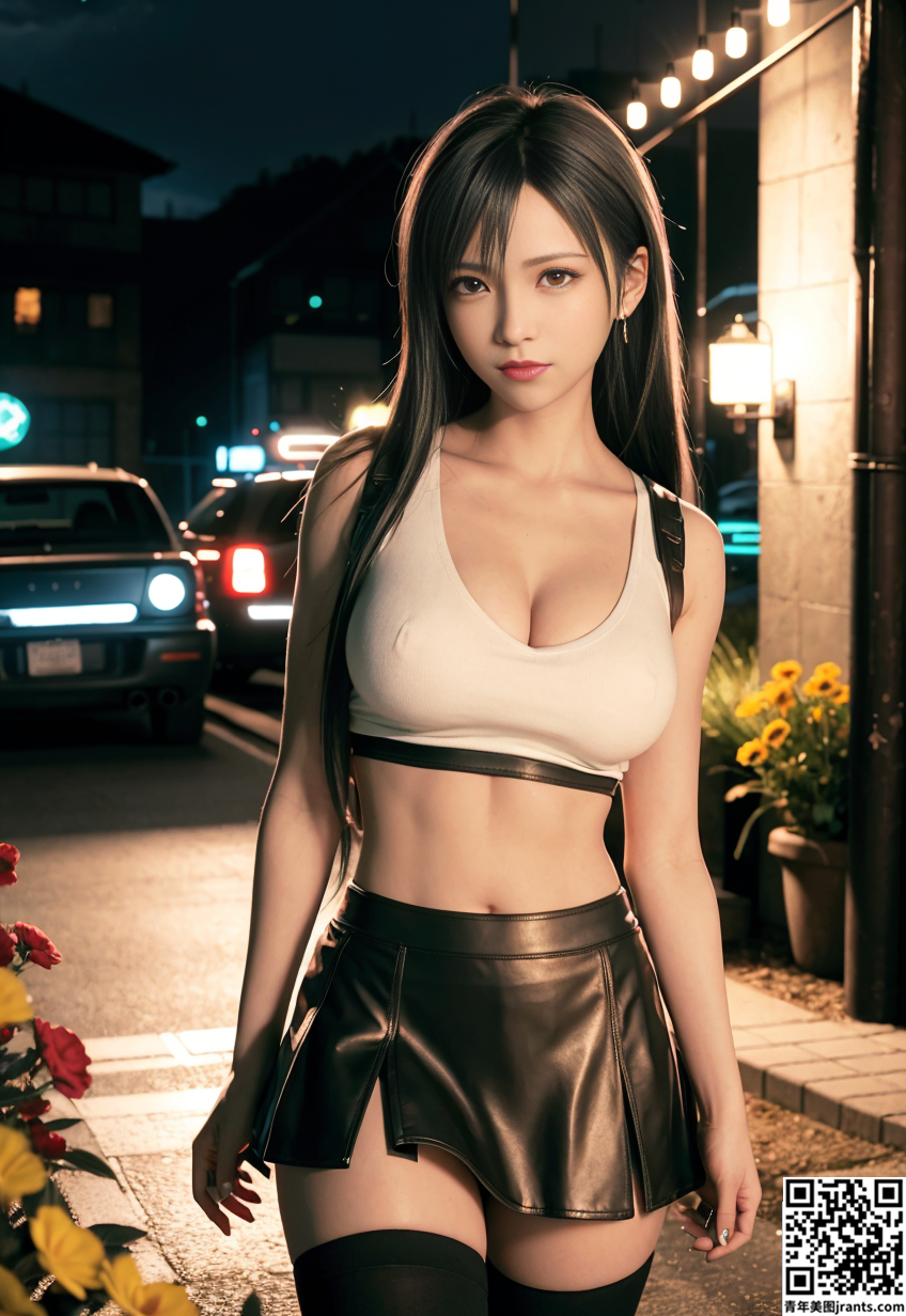 AI Art-Tifa en la vida real