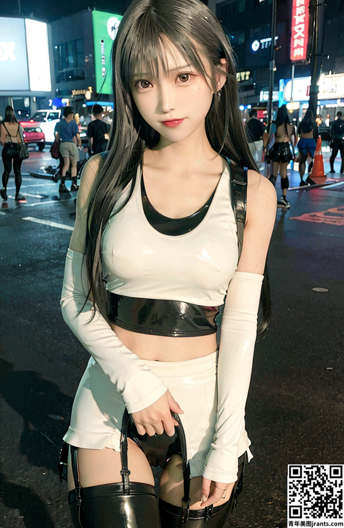 AI Art-Tifa en la vida real