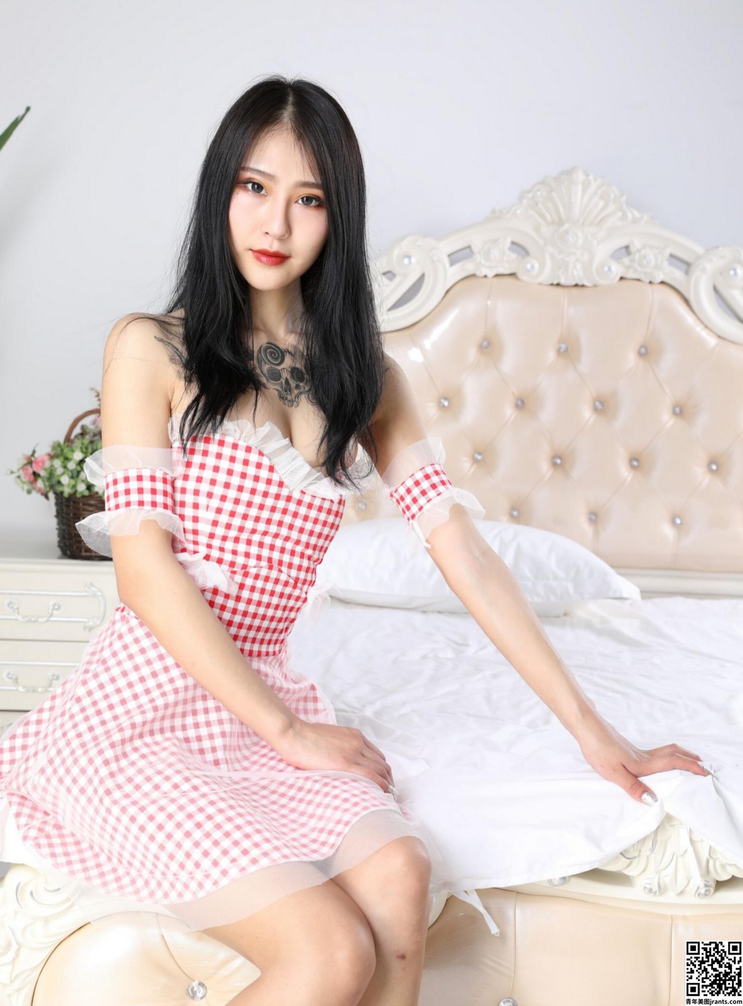 [Modelo de Belleza de China Continental Rodaje Privado]Hermosa modelo &#8211; Lai Min Hermosa modelo Sin mosaico Beneficios de fotografía privada (1) (100P)