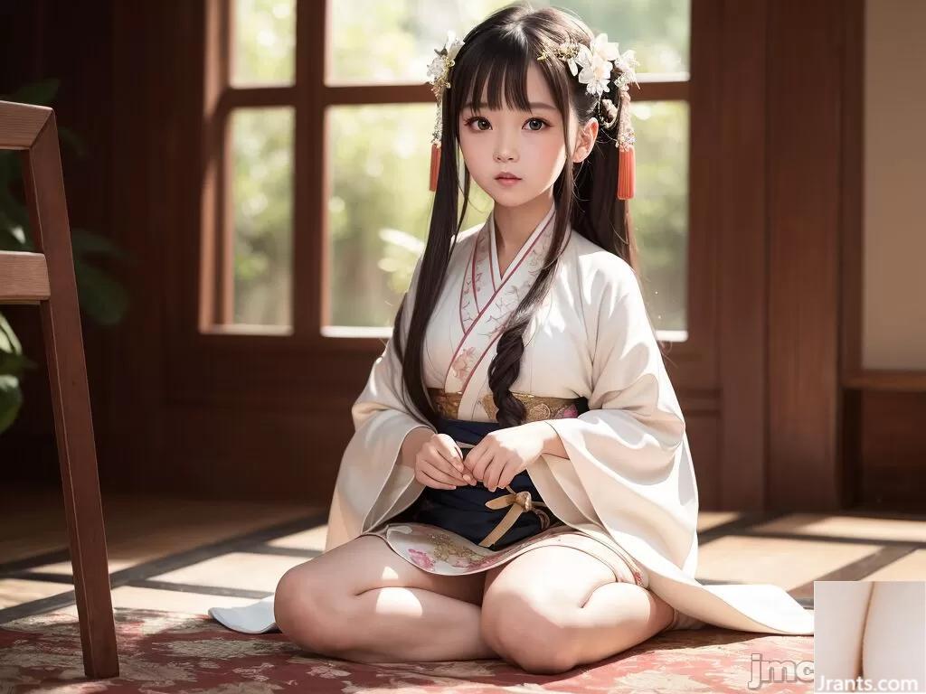 (AI Dihasilkan) -Gadis AI -Hanfu01