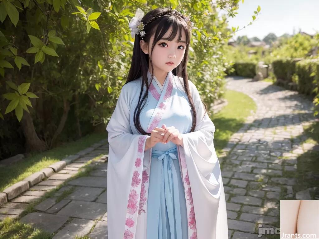 (AI Dihasilkan) -Gadis AI -Hanfu01