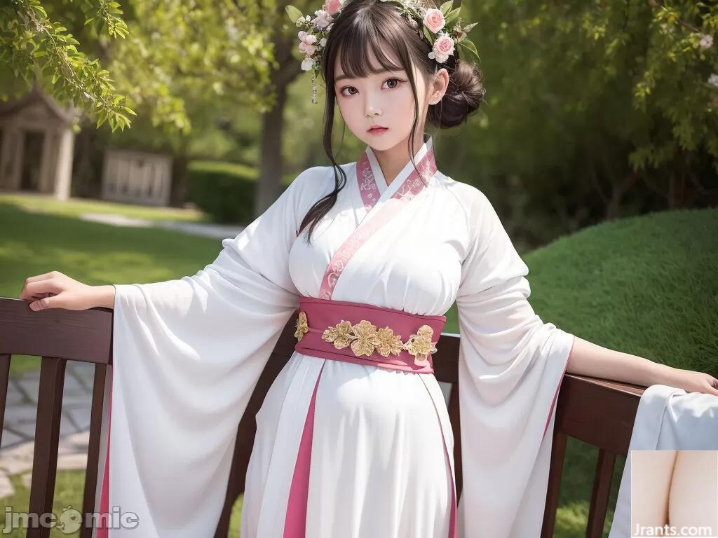 (AI Dihasilkan) -Gadis AI -Hanfu01