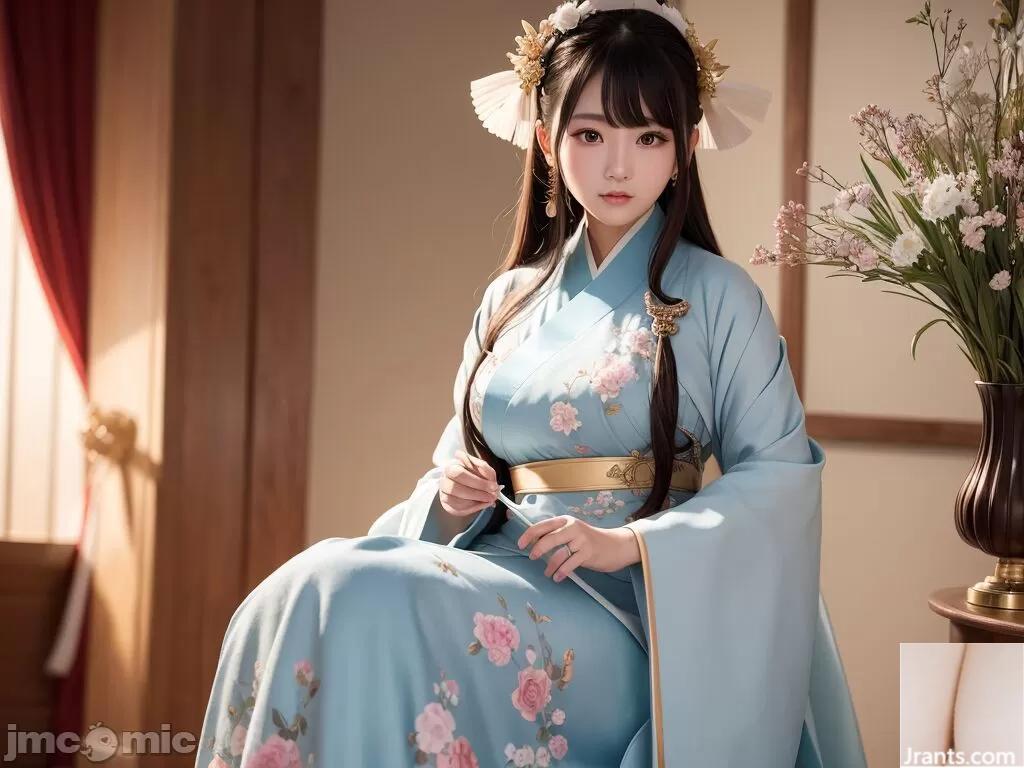 (AI Dihasilkan) -Gadis AI -Hanfu01