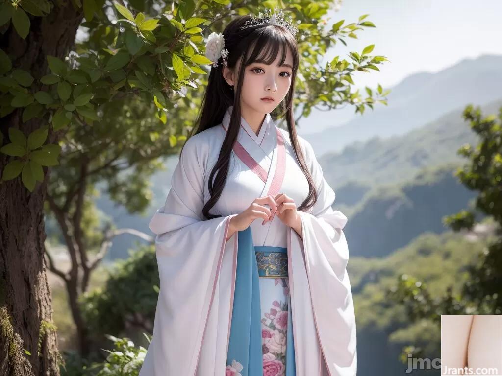 (AI Dihasilkan) -Gadis AI -Hanfu01