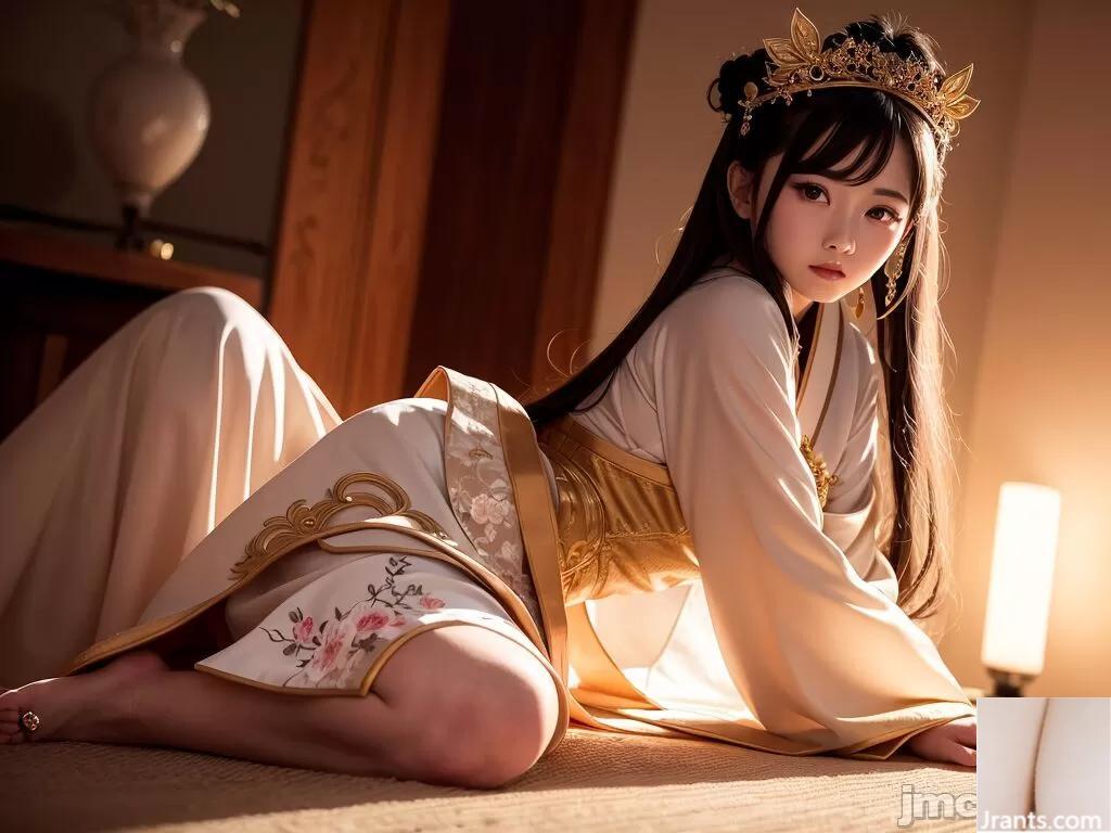 (AI Dihasilkan) -Gadis AI -Hanfu01