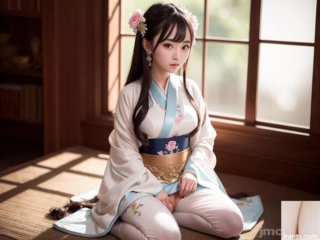 (AI Dihasilkan) -Gadis AI -Hanfu01