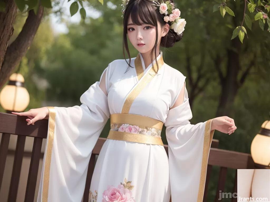 (AI Dihasilkan) -Gadis AI -Hanfu01