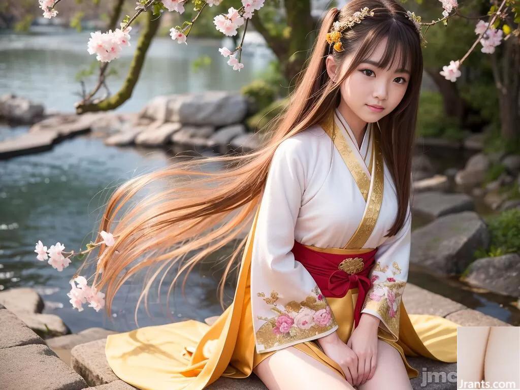 (AI Dihasilkan) -Gadis AI -Hanfu01