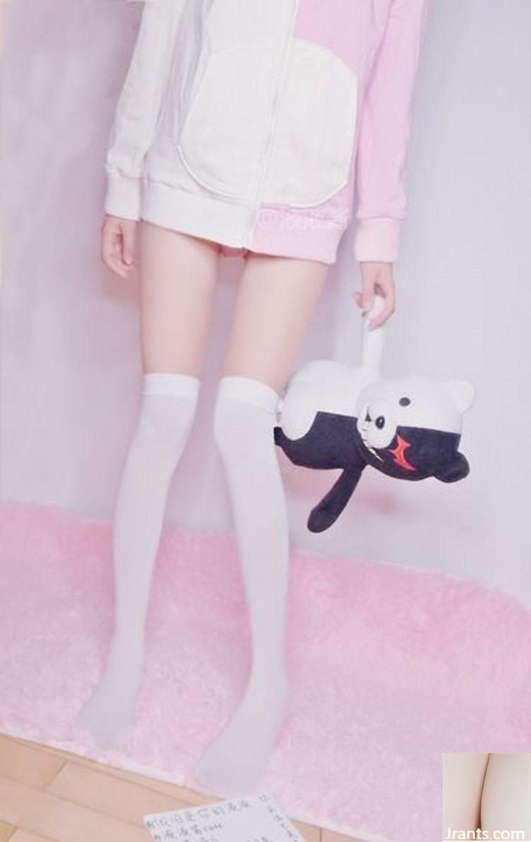 السائل السائل 酱YeYe Cosplay Monomi (Monokuma) في Danganronpa (28P)