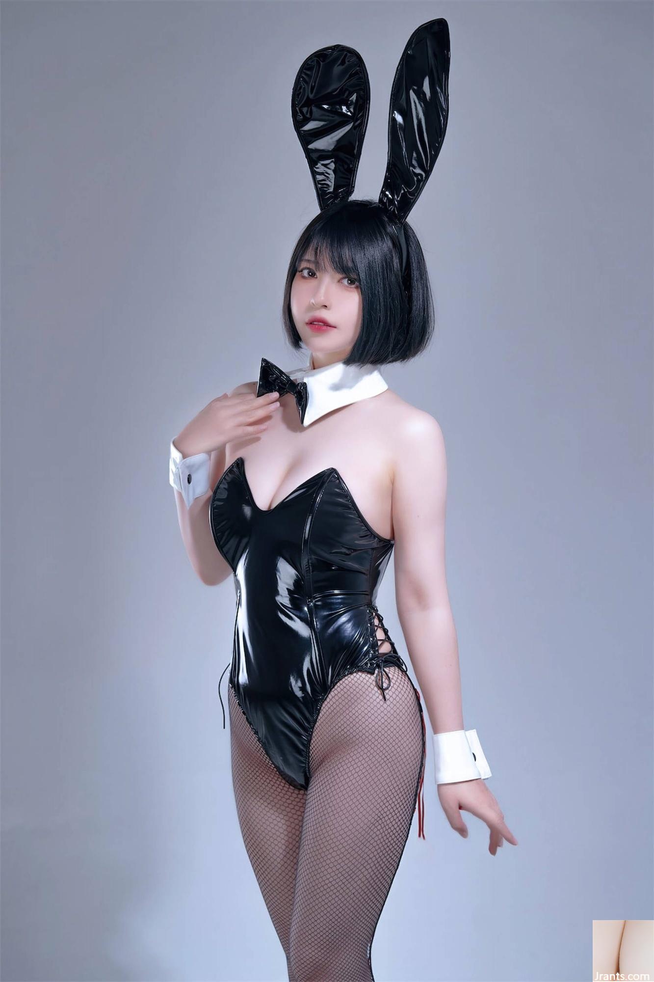 Wohlfahrtsmädchen halb Sohn „Black Net Bunny Girl“ VIP Exclusive[76P]