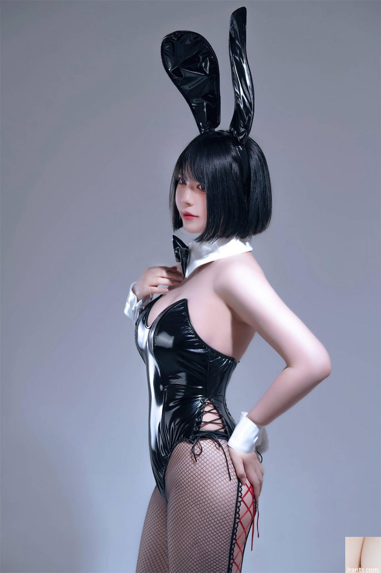 Wohlfahrtsmädchen halb Sohn „Black Net Bunny Girl“ VIP Exclusive[76P]