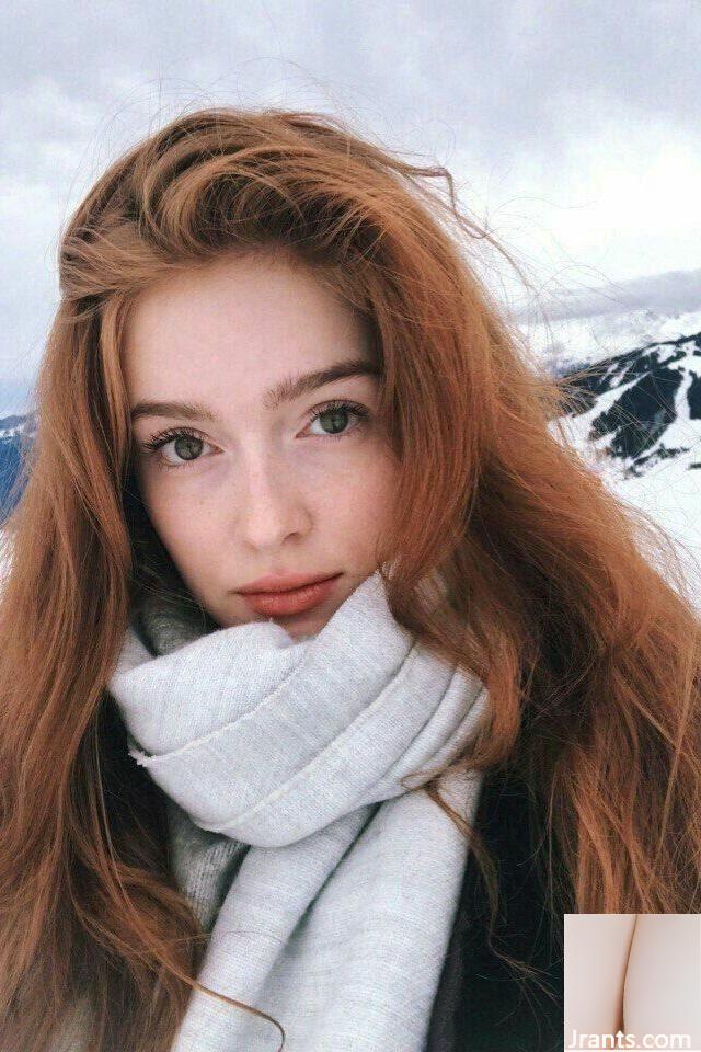 Atemberaubendes russisches rothaariges Model zeigt ihre verführerischen Fotos – Jia Lissa (50P)