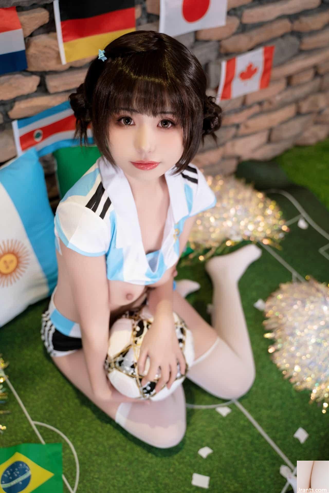 Explosive Girl Nya Xiaoji x Kanon Kuriko – Football Baby (84P)