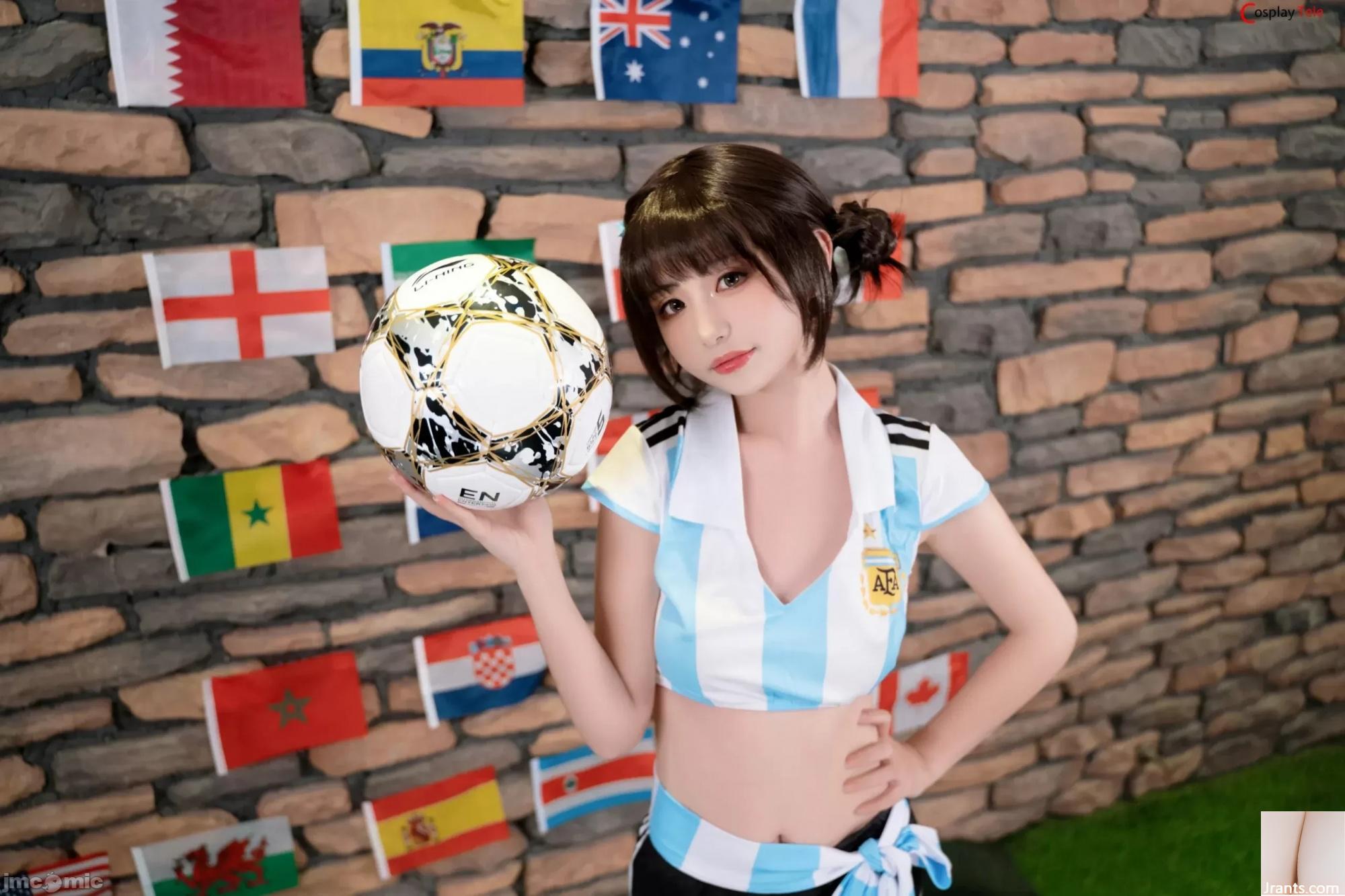 Nekokoyoshi (Garota Explosiva Nya Xiaoji) e 金鱼kinngyo – Copa do Mundo “86 fotos” (86P)