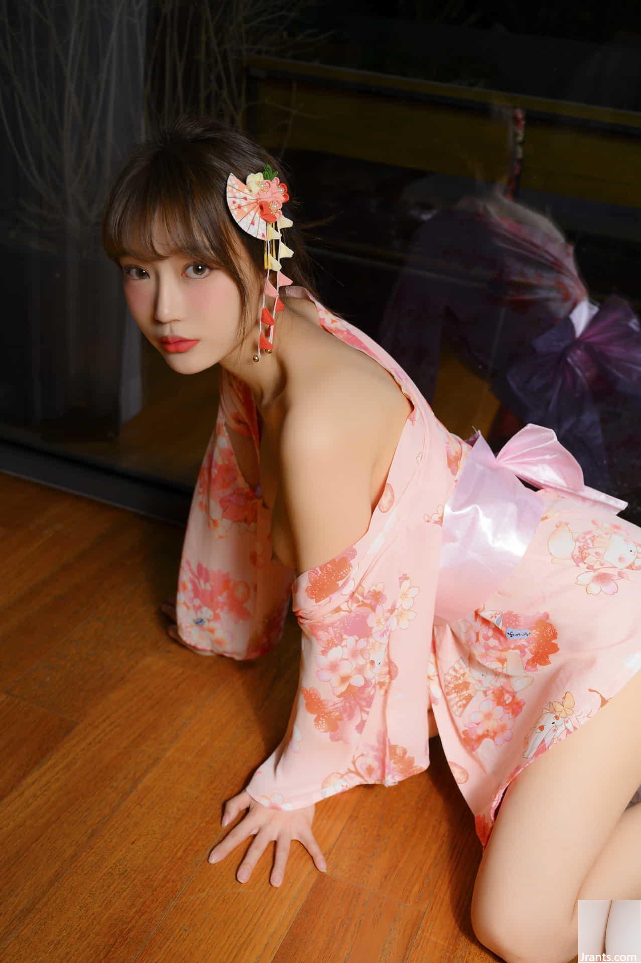 Foto seksi jucy Korea – Cherry Blossom (74P)