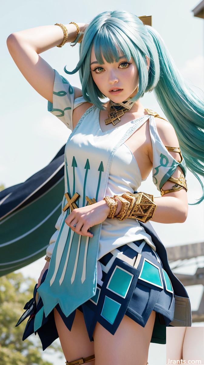 Generación AI ~ AI_EmeraldApple-Faruzan Genshin Impact Cosplay