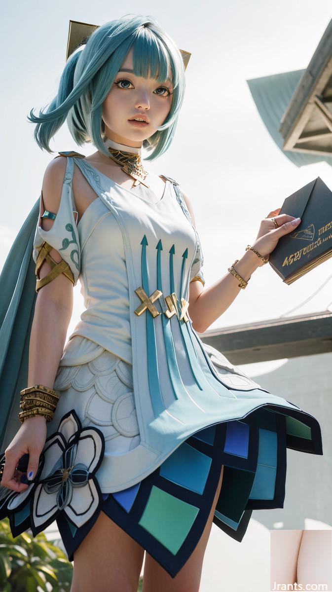 Generación AI ~ AI_EmeraldApple-Faruzan Genshin Impact Cosplay