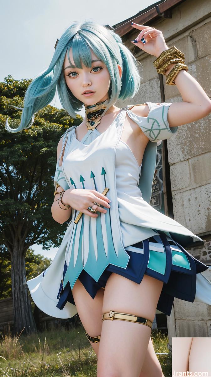 Generación AI ~ AI_EmeraldApple-Faruzan Genshin Impact Cosplay