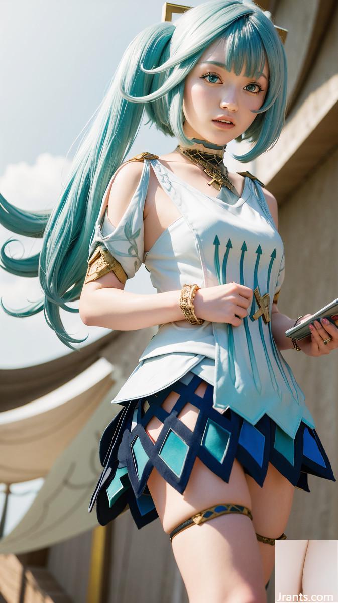 Generación AI ~ AI_EmeraldApple-Faruzan Genshin Impact Cosplay