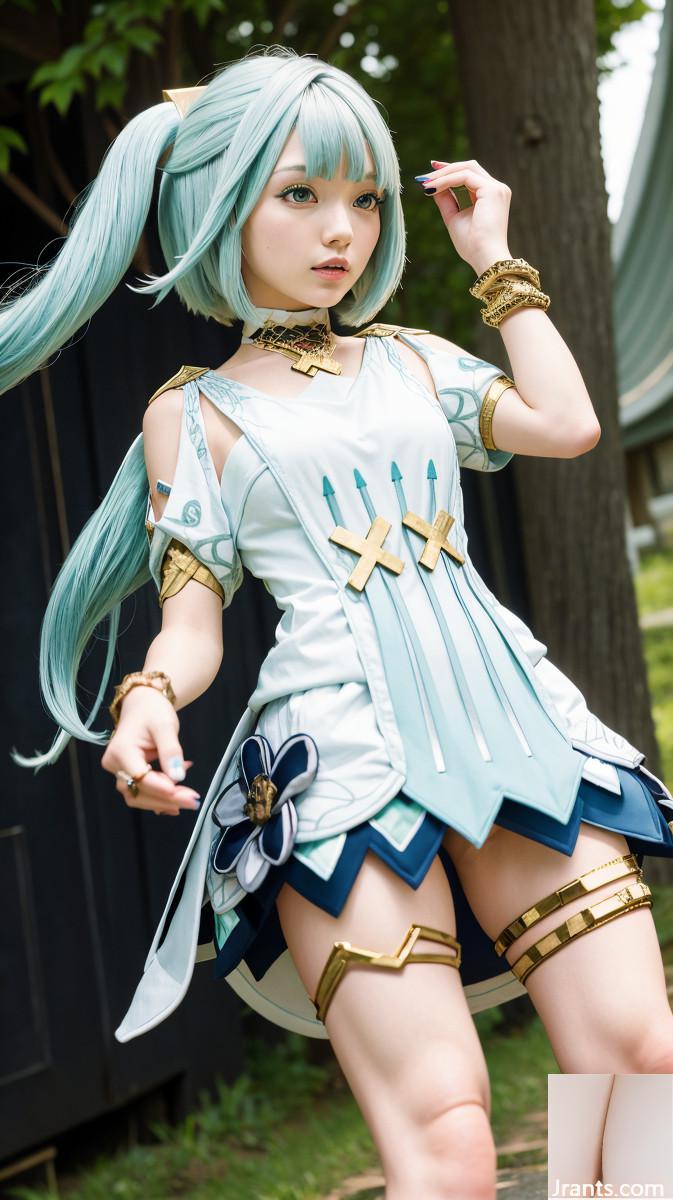 Generación AI ~ AI_EmeraldApple-Faruzan Genshin Impact Cosplay