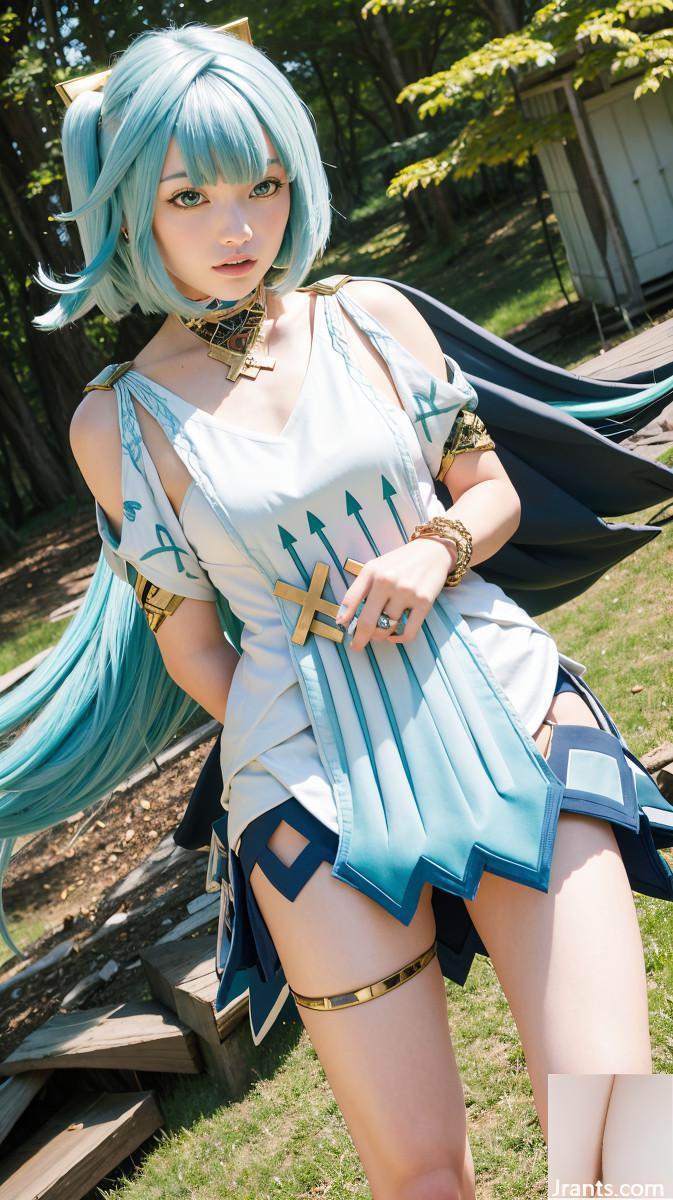 Generación AI ~ AI_EmeraldApple-Faruzan Genshin Impact Cosplay