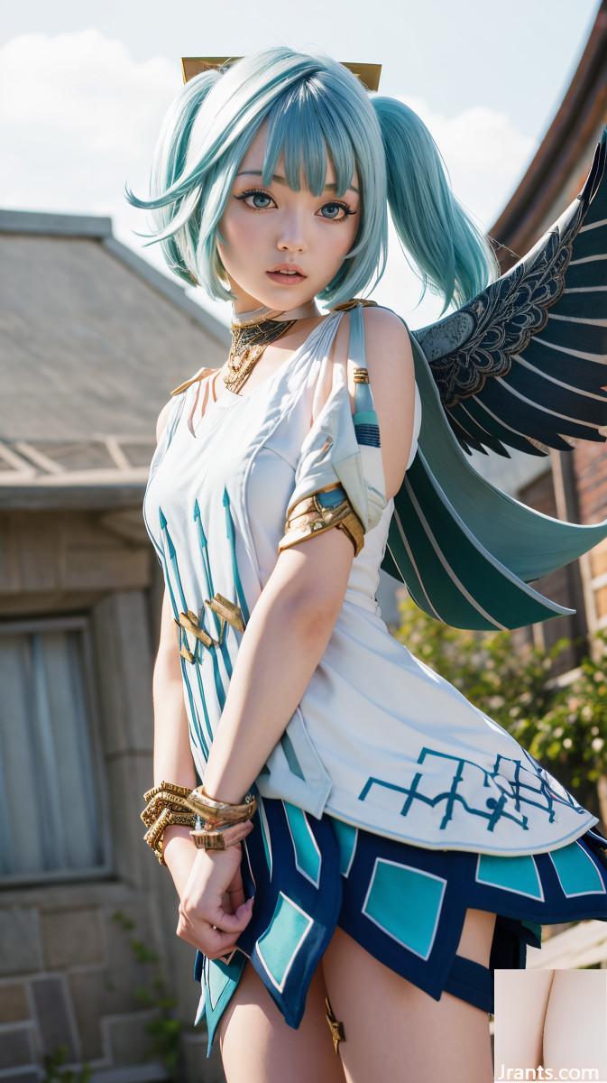 Generación AI ~ AI_EmeraldApple-Faruzan Genshin Impact Cosplay