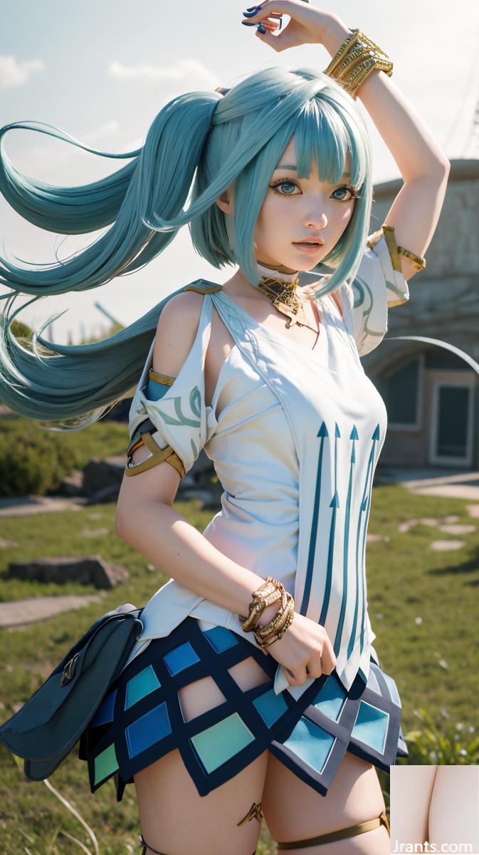 Generación AI ~ AI_EmeraldApple-Faruzan Genshin Impact Cosplay