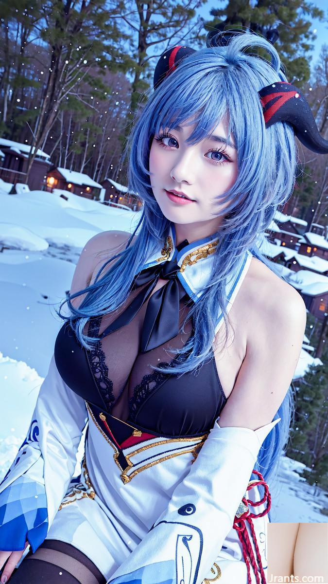 Generación de IA ~ AI_EmeraldApple-Amane (Genshin) Genshin Impact Hizo un muñeco de nieve