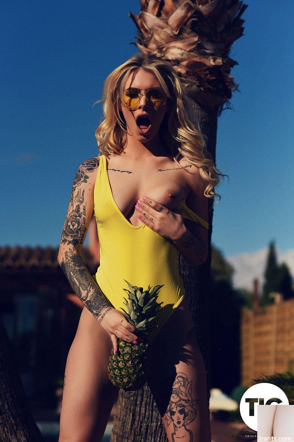 ThisisGlamour – Saskia Valentine – Saskia Valentine ve Ananas