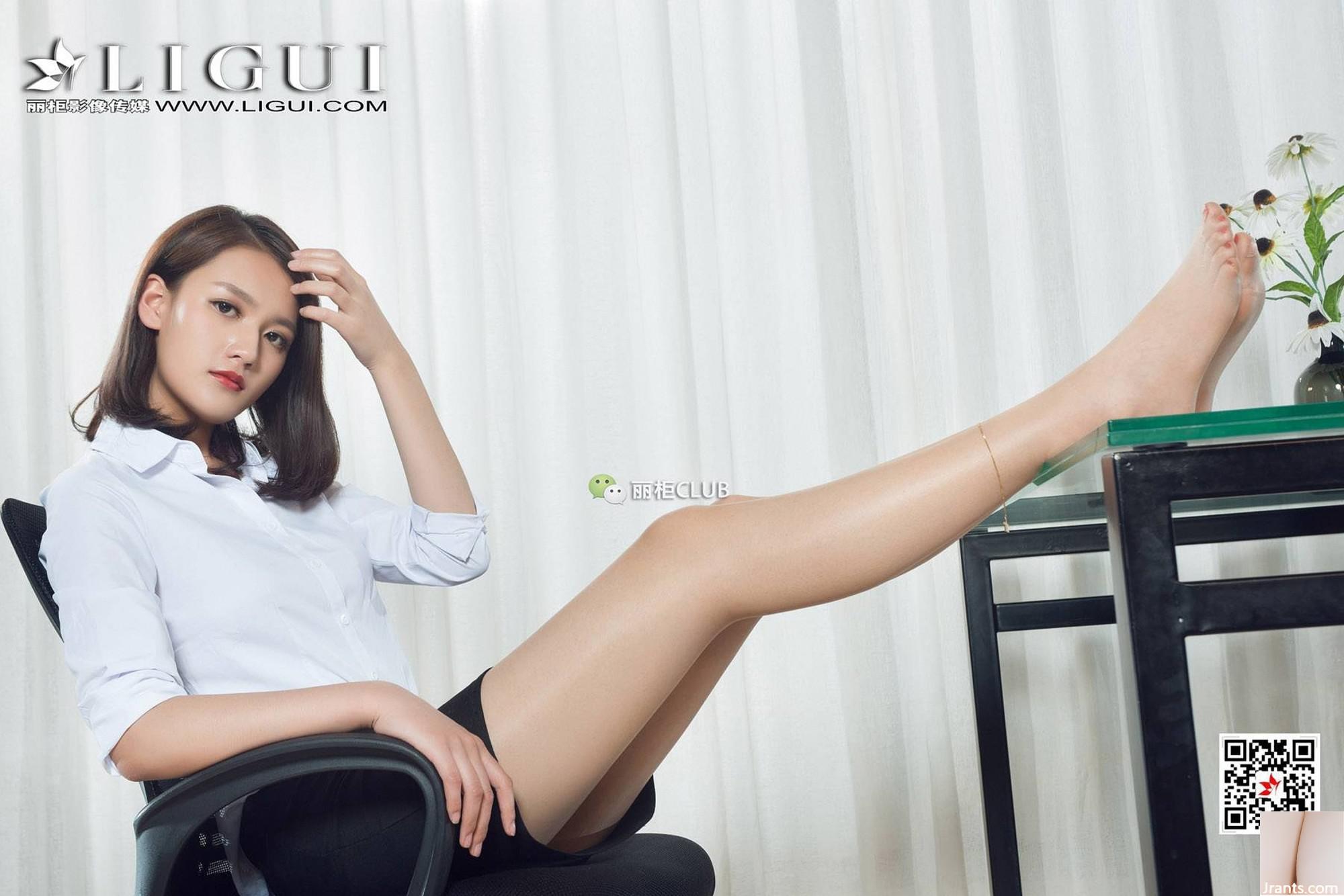 [Ligui Belleza en Internet] 20180424 Mode Yingying secretaria con tacones altos y hermosas piernas[57P]