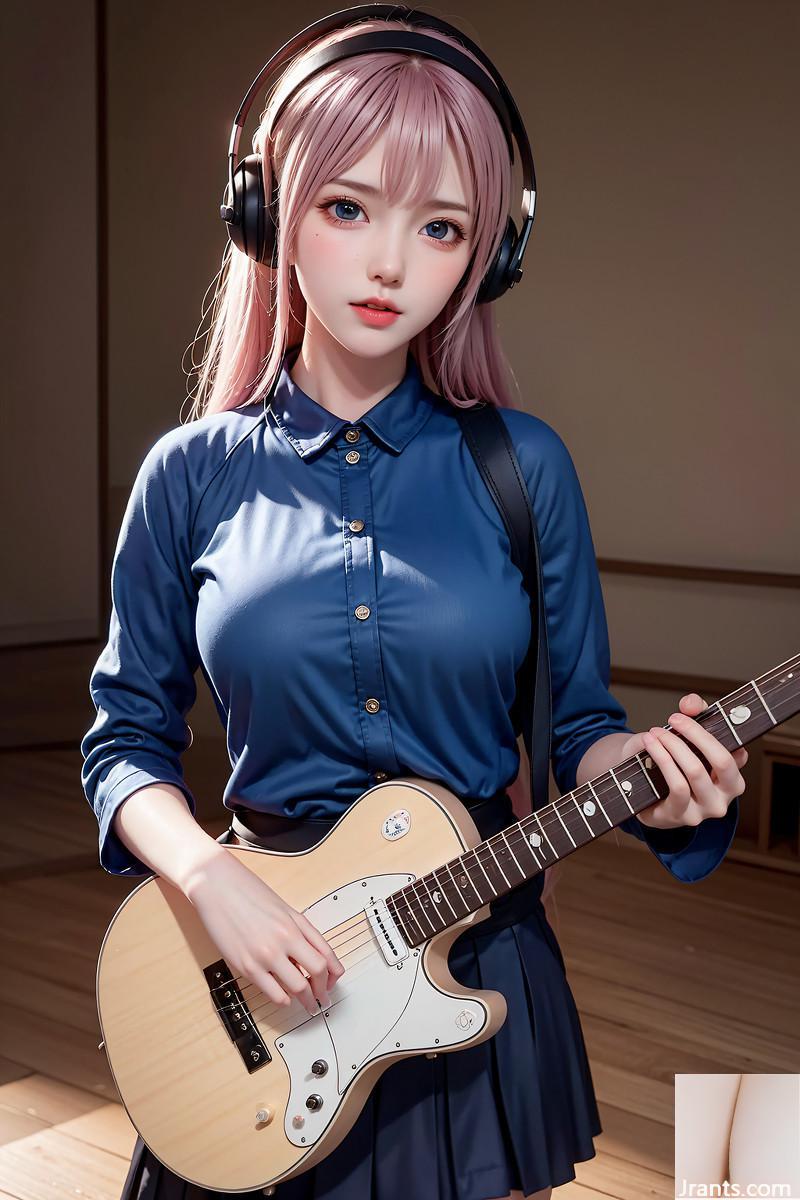 KI-Generation ~ AI Painting-VOL.56 Guitar Girl