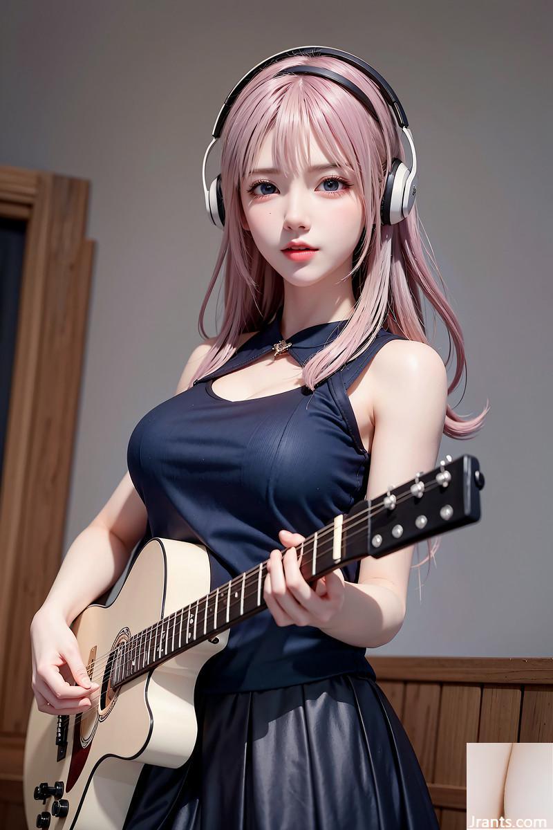 KI-Generation ~ AI Painting-VOL.56 Guitar Girl