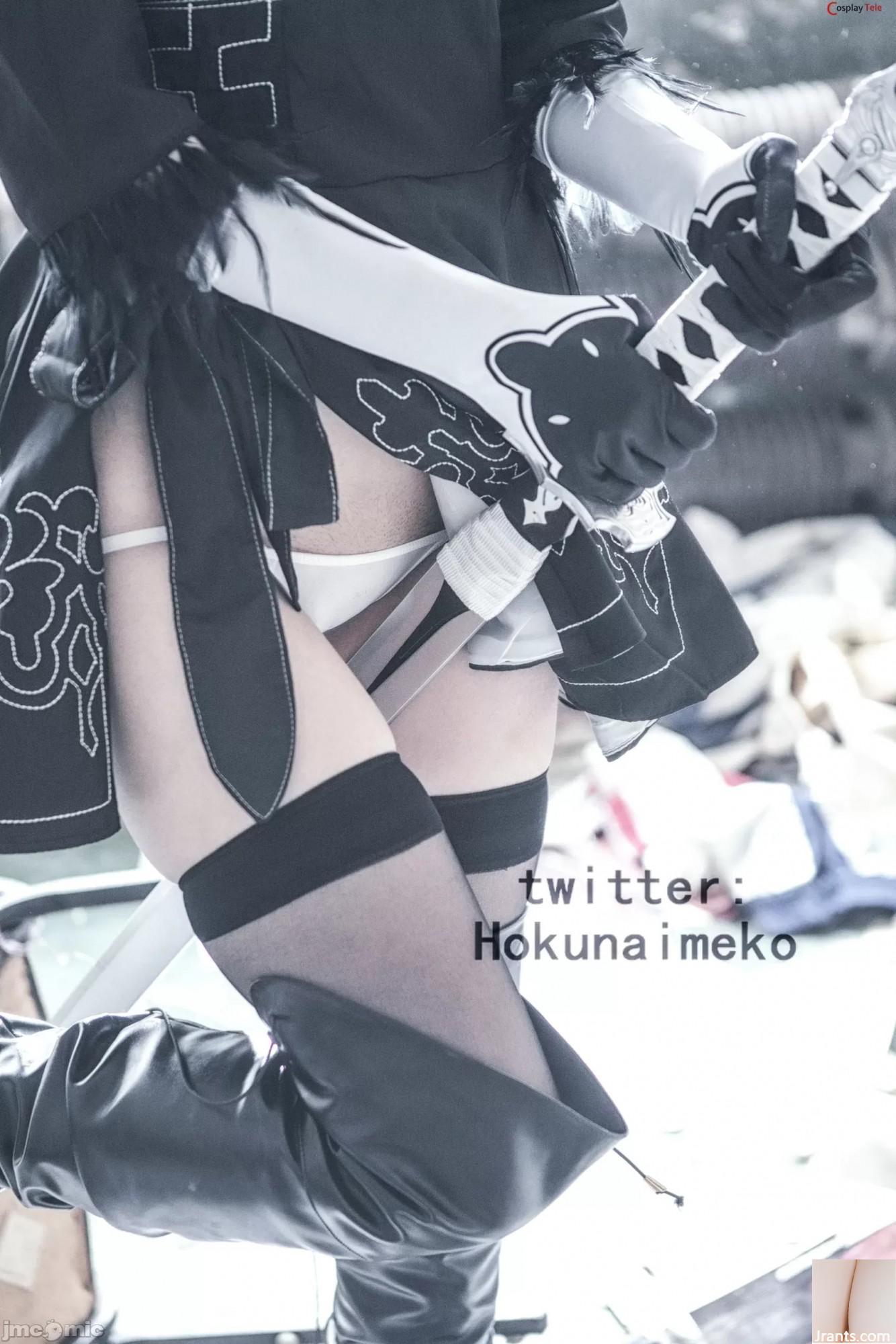 Hokunaimeko cosplay 2B – NierAutomatay (81P)