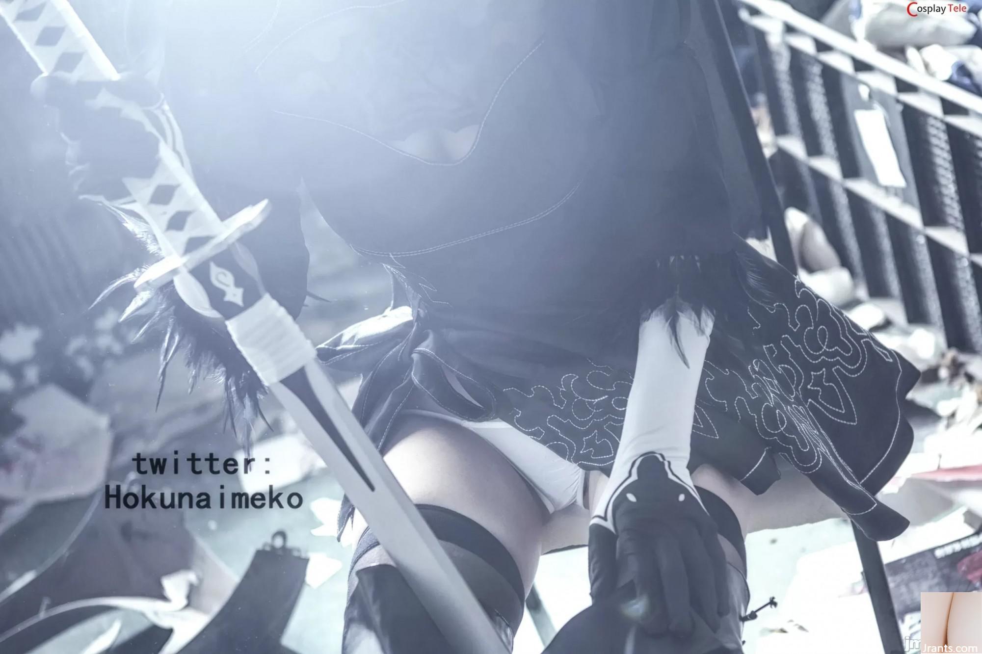 Hokunaimeko cosplay 2B – NierAutomatay (81P)