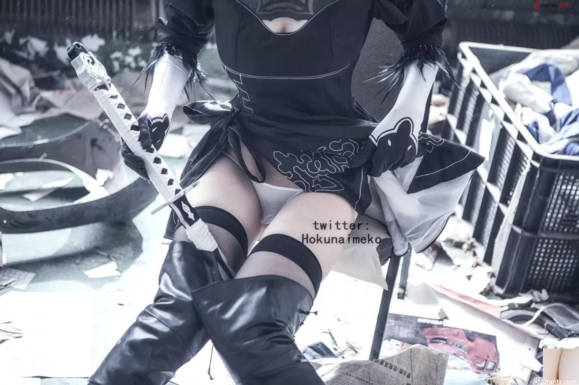 Hokunaimeko cosplay 2B – NierAutomatay (81P)