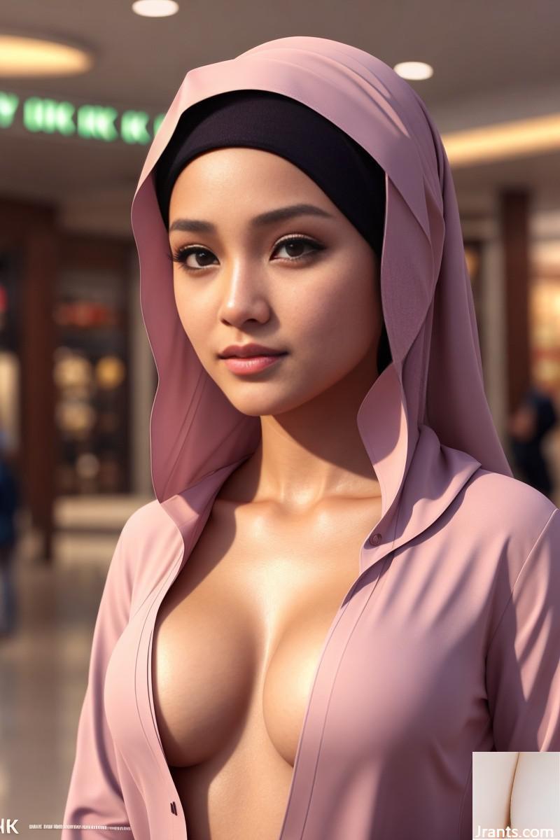 Hijabi di mal