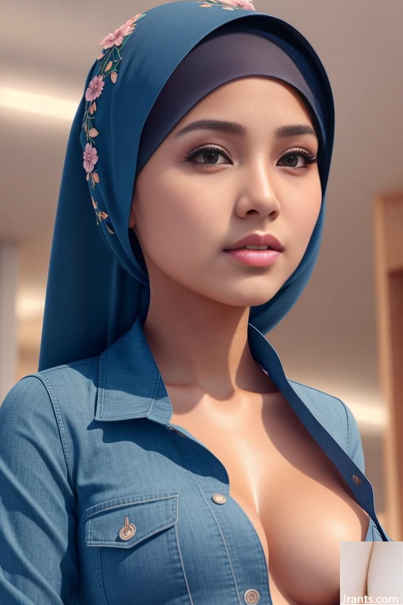 Hijabi di mal