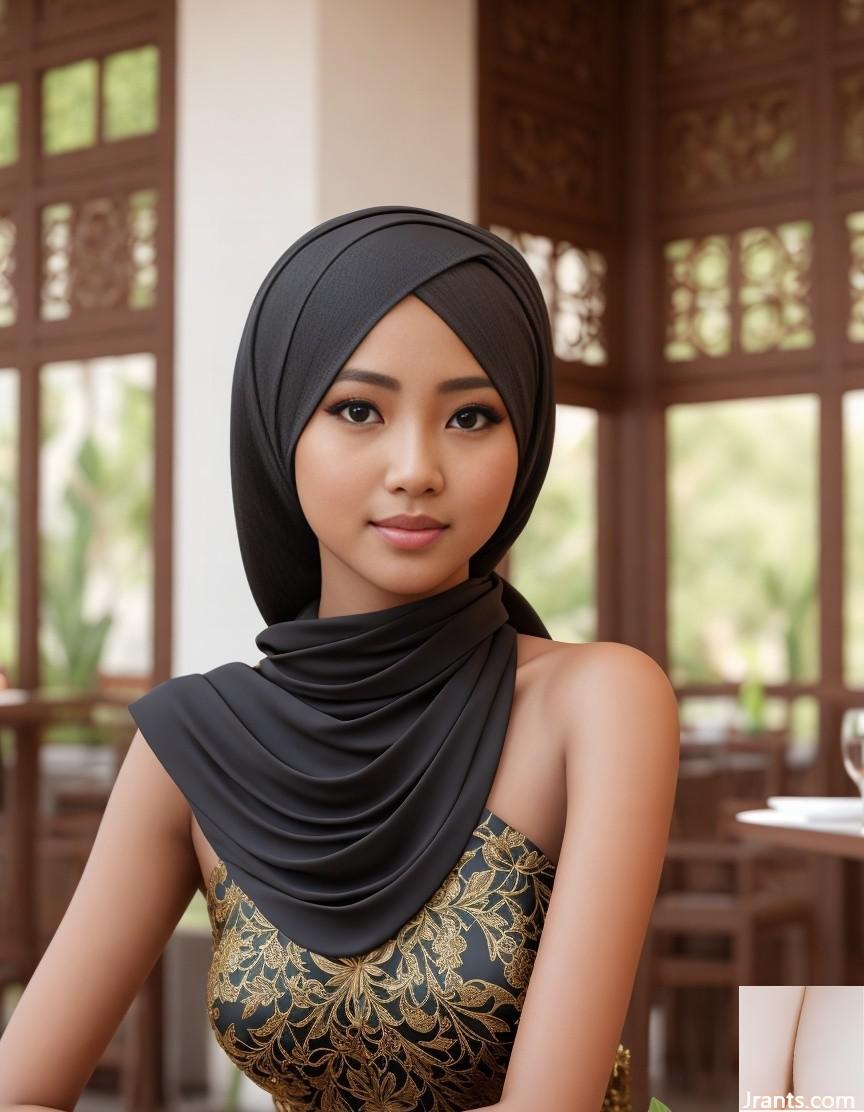 Ausgefallenes Hijabi-Date