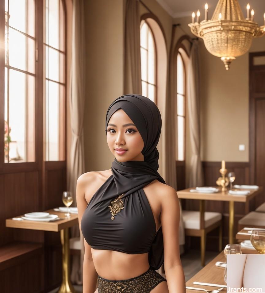 Ausgefallenes Hijabi-Date