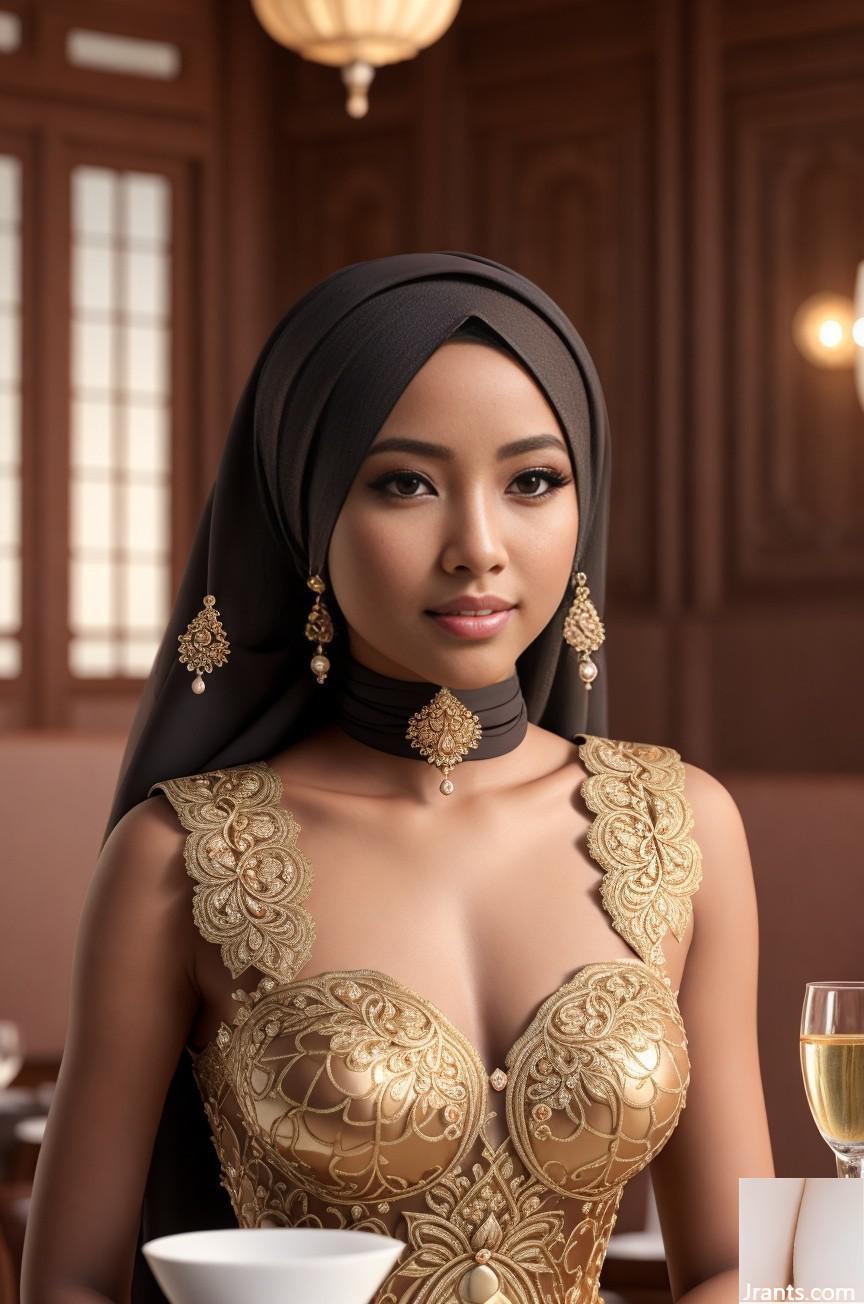 Ausgefallenes Hijabi-Date