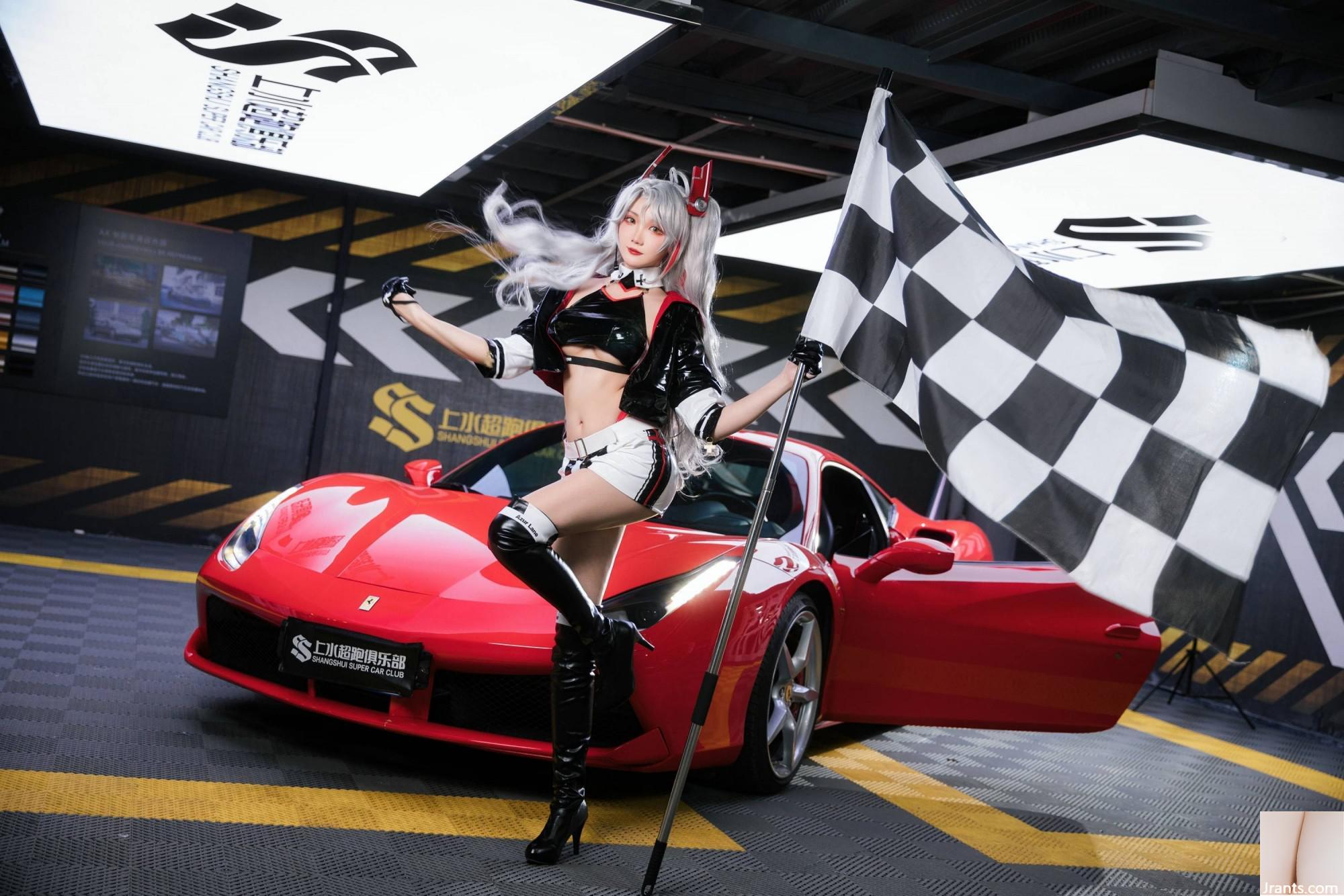 (Coleção online) Welfare girl Gua Xijiang e Aoi Kwai &#8220;Racing Girl&#8221; exclusivo VIP (59P)