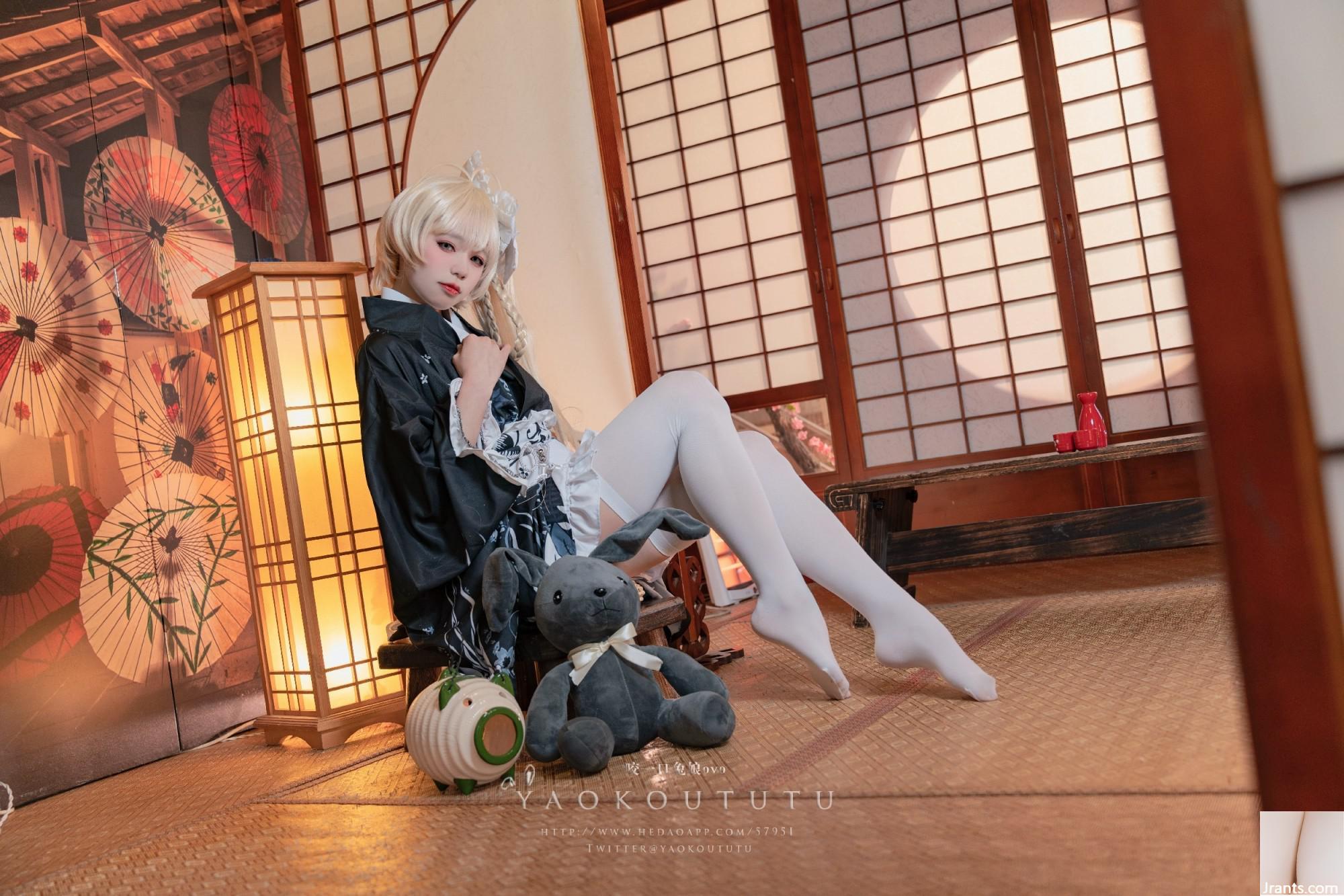 Coser@ Sticky Danzi Rabbit – Bonus exclusif du T3 de juin « Qiongmei Yukata » (42P)