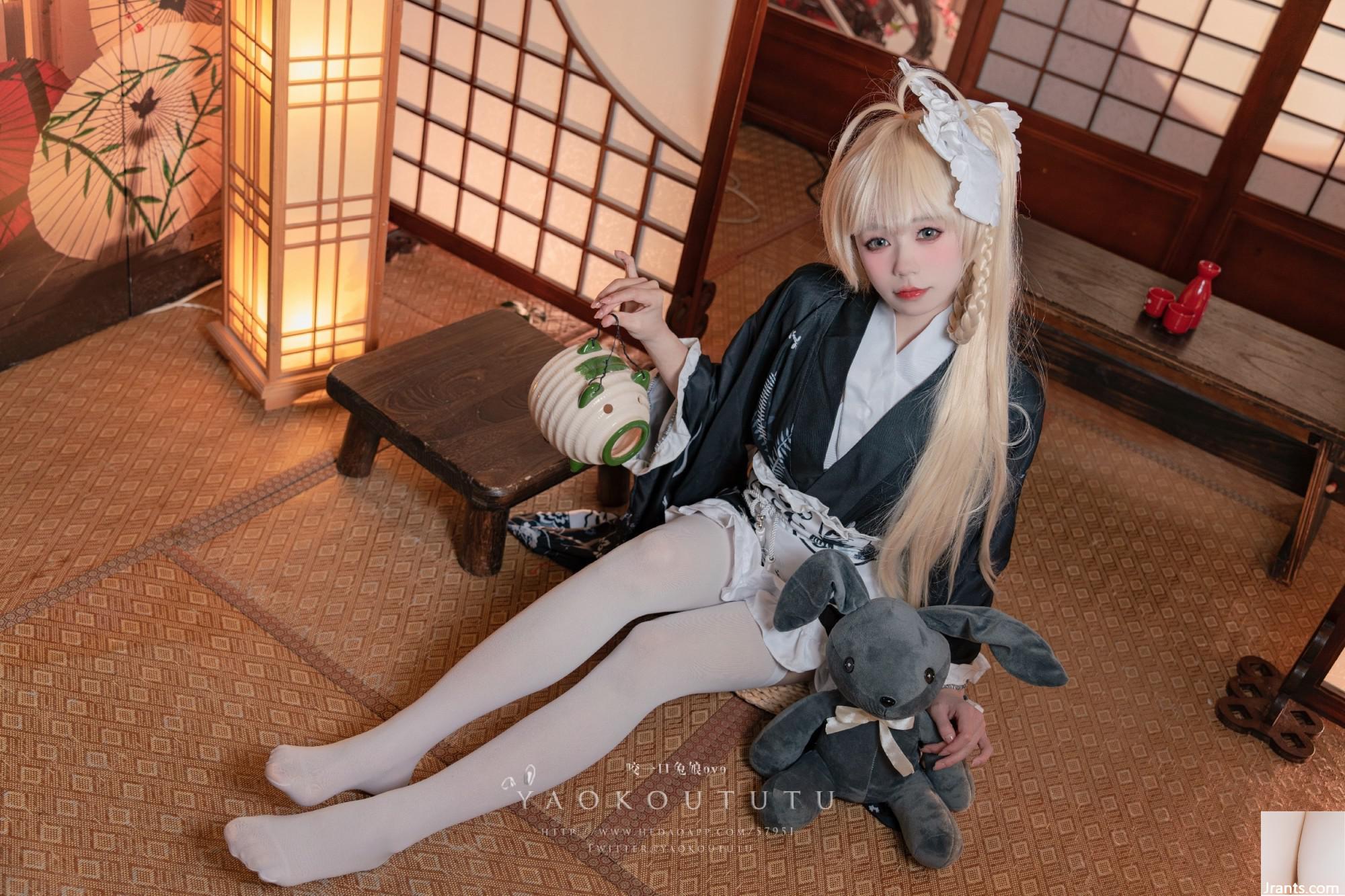 Coser@ Sticky Danzi Rabbit – Bonus exclusif du T3 de juin « Qiongmei Yukata » (42P)