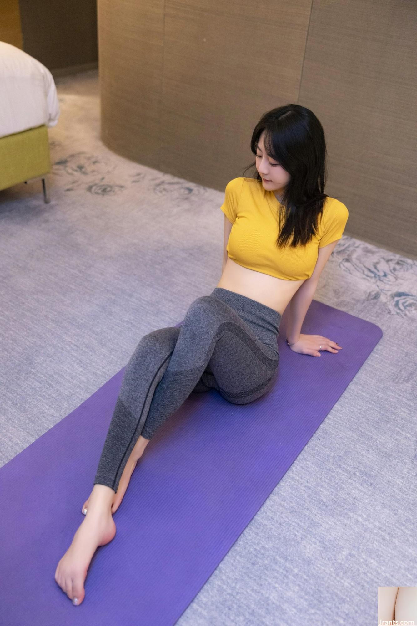 (Collection en ligne) Beau modèle-Xie Xiaoan XiuRen beau modèle personnalisé en interne achat privé yoga photo originale (102P)