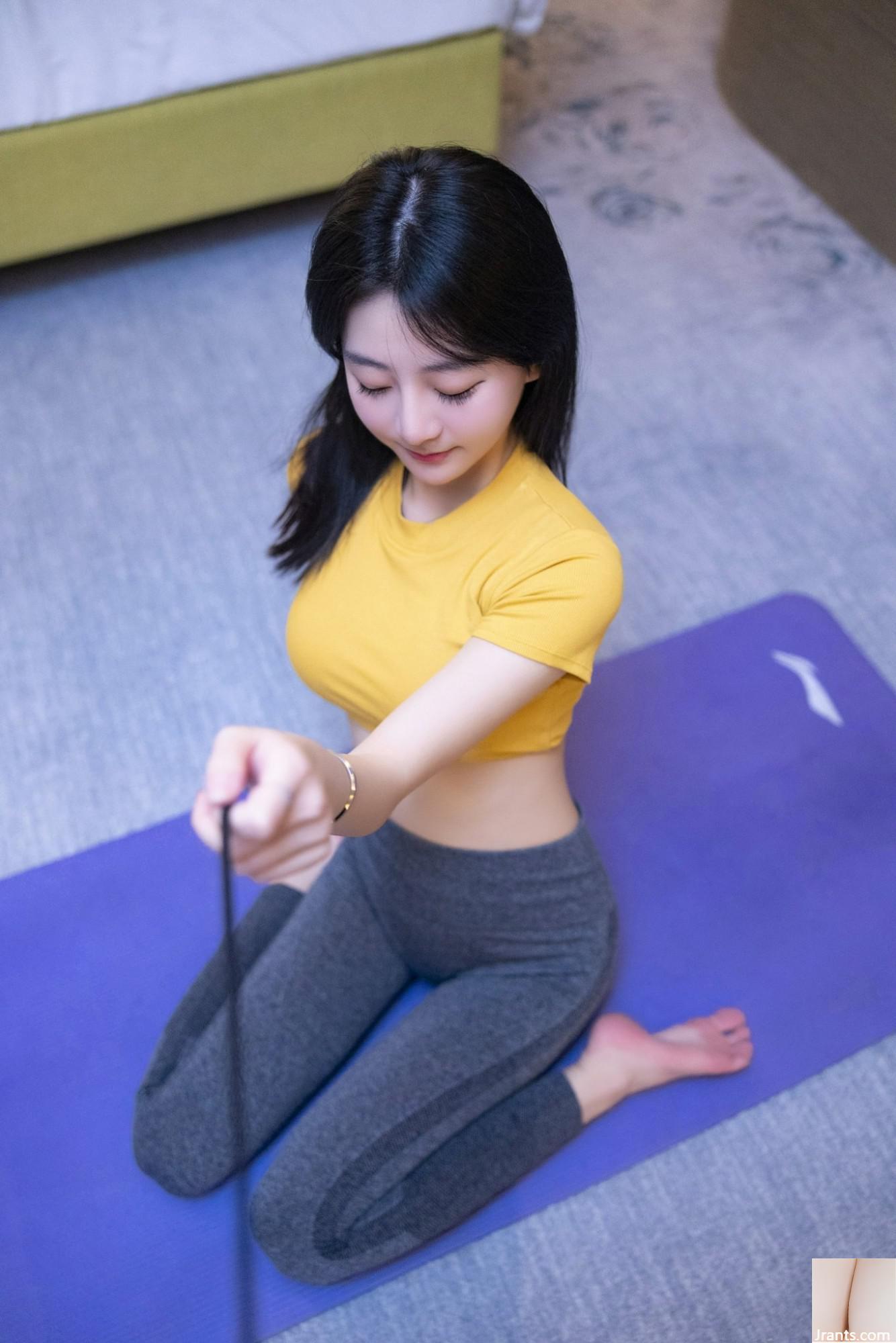 (Collection en ligne) Beau modèle-Xie Xiaoan XiuRen beau modèle personnalisé en interne achat privé yoga photo originale (102P)