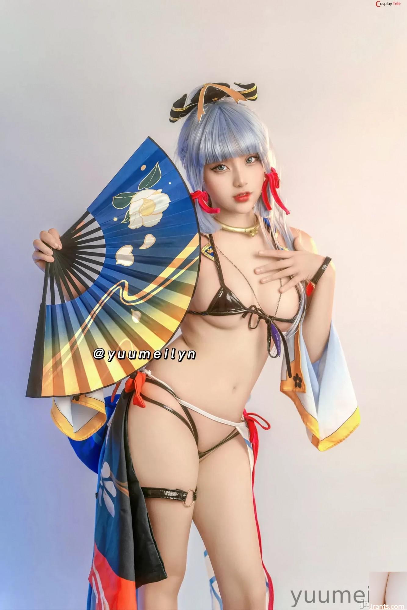 Meiilyn (yuumeilyn) cosplay Ayaka Kamisato – Genshin Impact (41P)